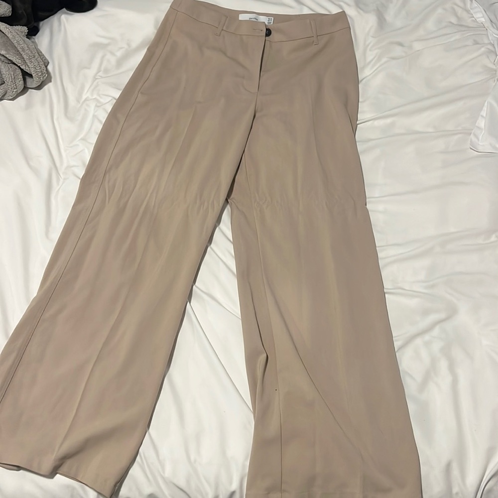 Bershka Tan Pants - size 10